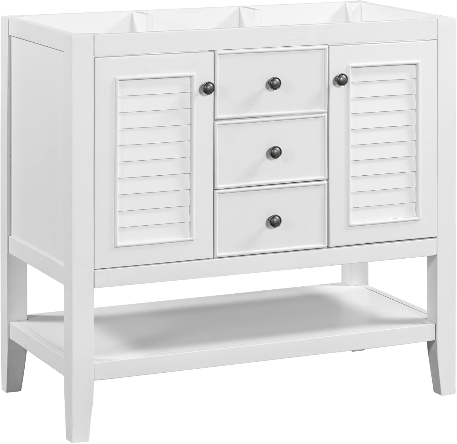 36"Bathroom Vanity Without Sink, Freestanding Bathroom