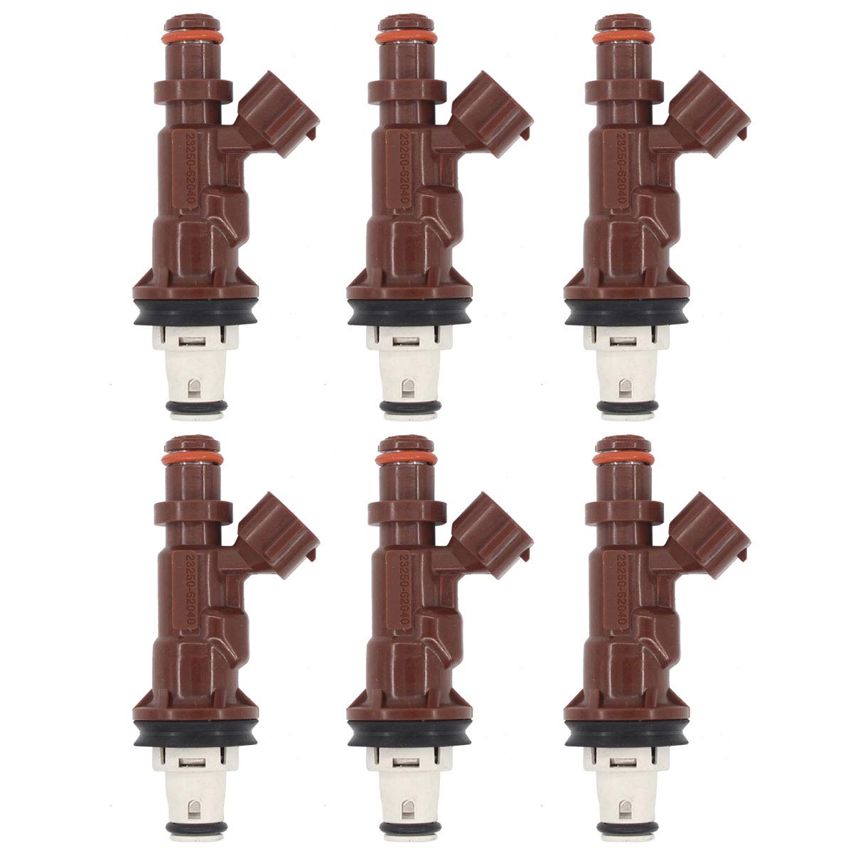 NewYall Pack of 6 Fuel Injector