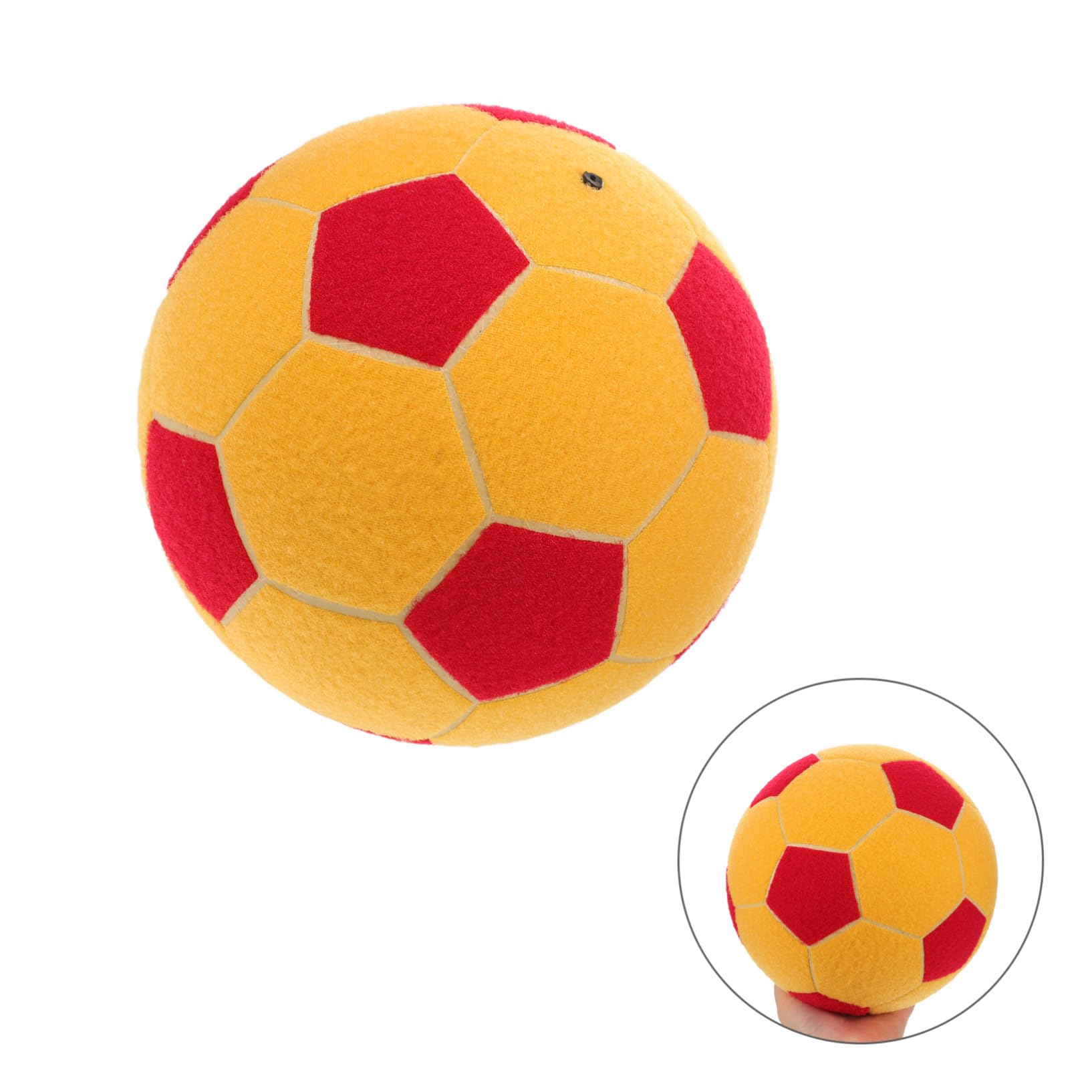 Pelota de Fútbol Pegajosa Inflable de Fieltro Entrenamiento Interactivo Interiores y Exteriores Familiar para Práctica de Habilidades