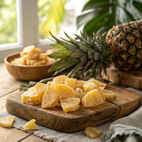 Miniatura 112 de Mavuno Harvest Paquete variado de frutas secas orgánicas, mango seco, papaya, piña, plátano, yaca y mezcla tropical, saludable, vegano, sin azúcar