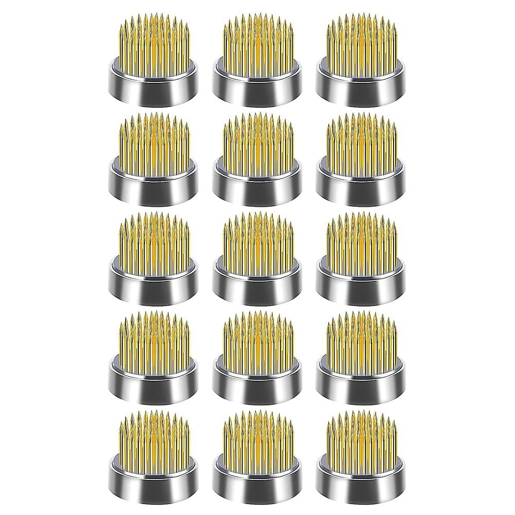 CTRLZS 16 Pcs Flower Frogs Kenzans Round Floral Pin Frogs Vase Flower Arranger Arrangement Pin Frog Fixed Tools(0.9Inch)