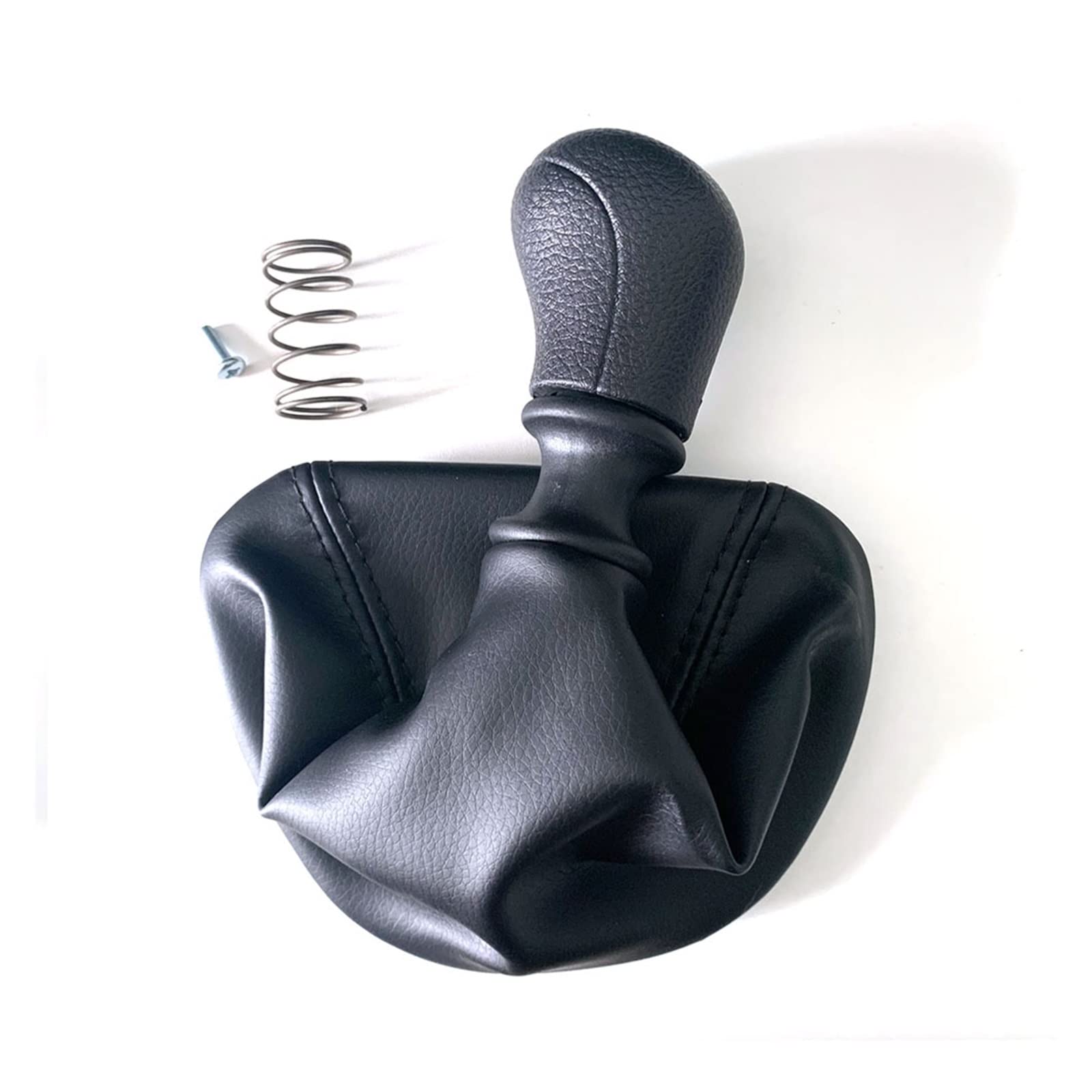 WYLWSHA Shift Gear Knob Cover for Benz for W639 for VITO 2003 2004 2005 2006-2010 6 Speed Manual Car Shift Gear Knob Lever Gaitor Boot Cover(Plastic knob Boot)