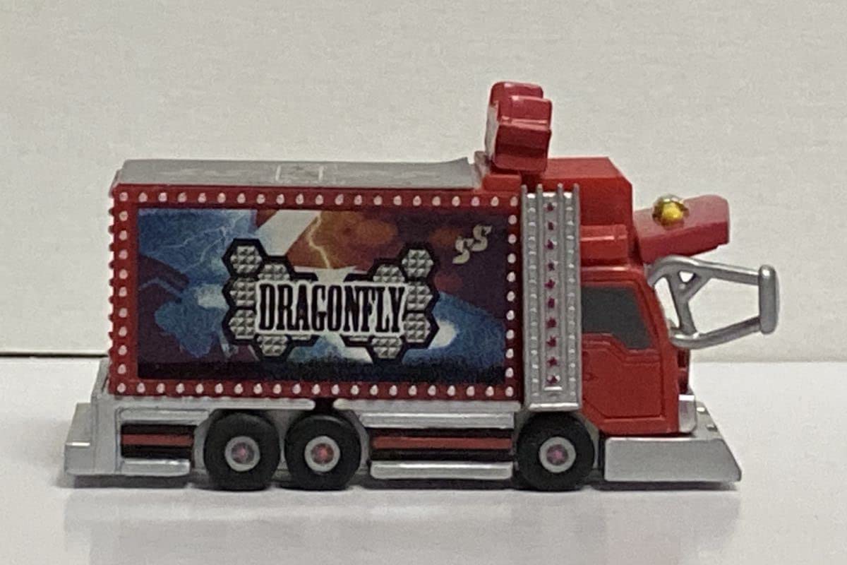 Amazon | カプセル 爆走トラッカー 大型 箱車 レッド 赤 デコトラ