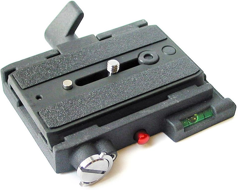 Giottos MH621 Quick Release Adapter with Short Sliding Plate camera mount