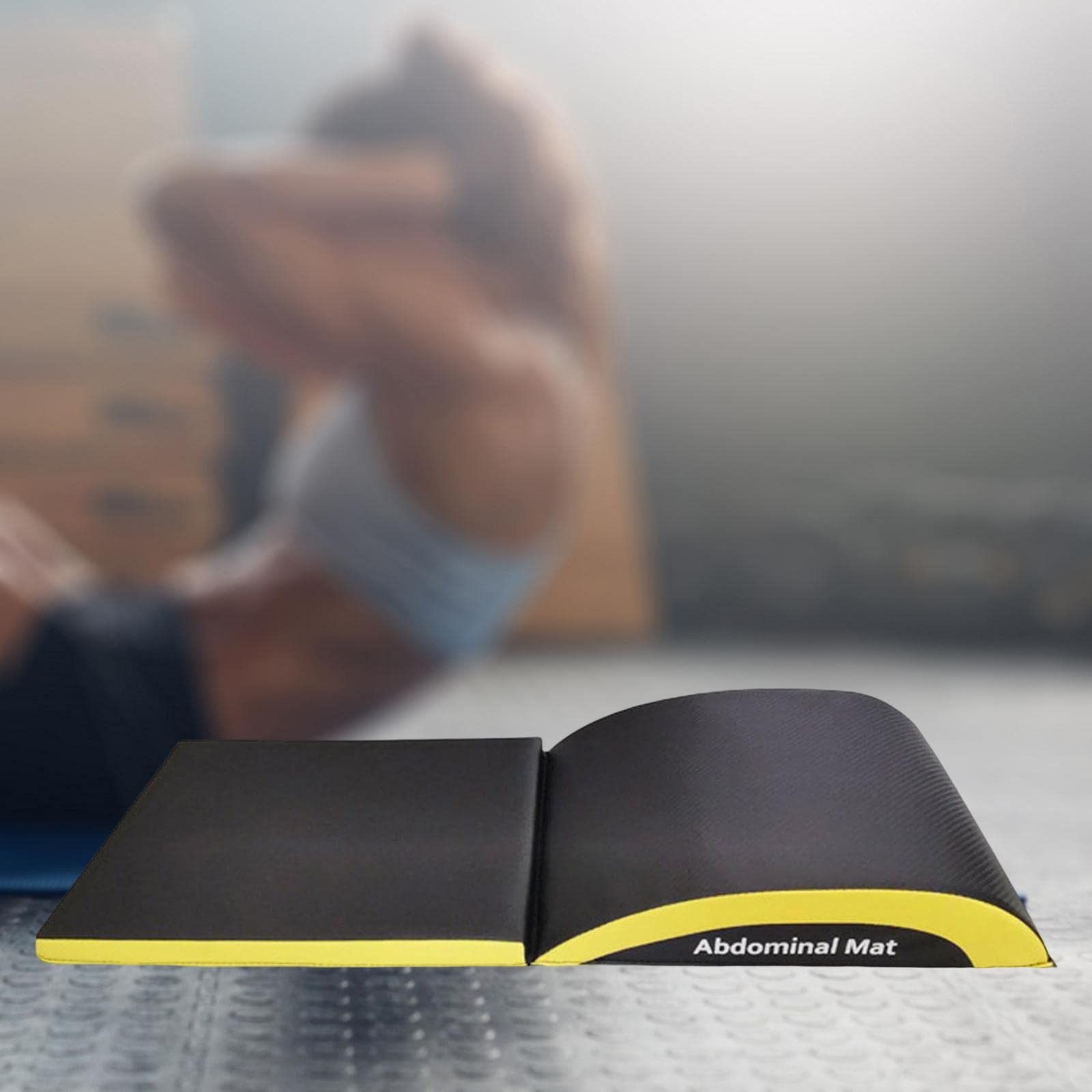 rockible Colchoneta portátil para Ejercicios Abdominales Abdominal Core Trainer Rango Completo Movimiento Gimnasio Estira los músculos Soporte para la Espalda