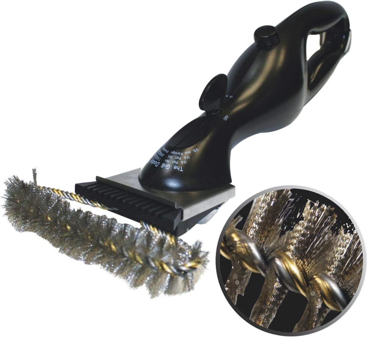 Grill Daddy Brush GW004HT Clean Grill Brush Patio, Lawn