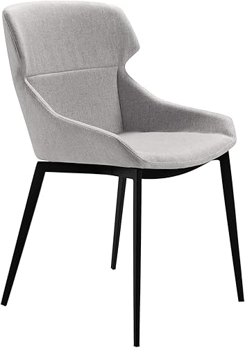 Armen Living Silla de comedor Kenna, gris Gris,Azul