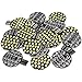 20 x Super Bright T10 921 194 LED Bulb For RV Trailer Camper Motorhome Boat Ceiling Dome Interior Light 12V 24-SMD Neutral White Wedge Lamp (Pack of 20)