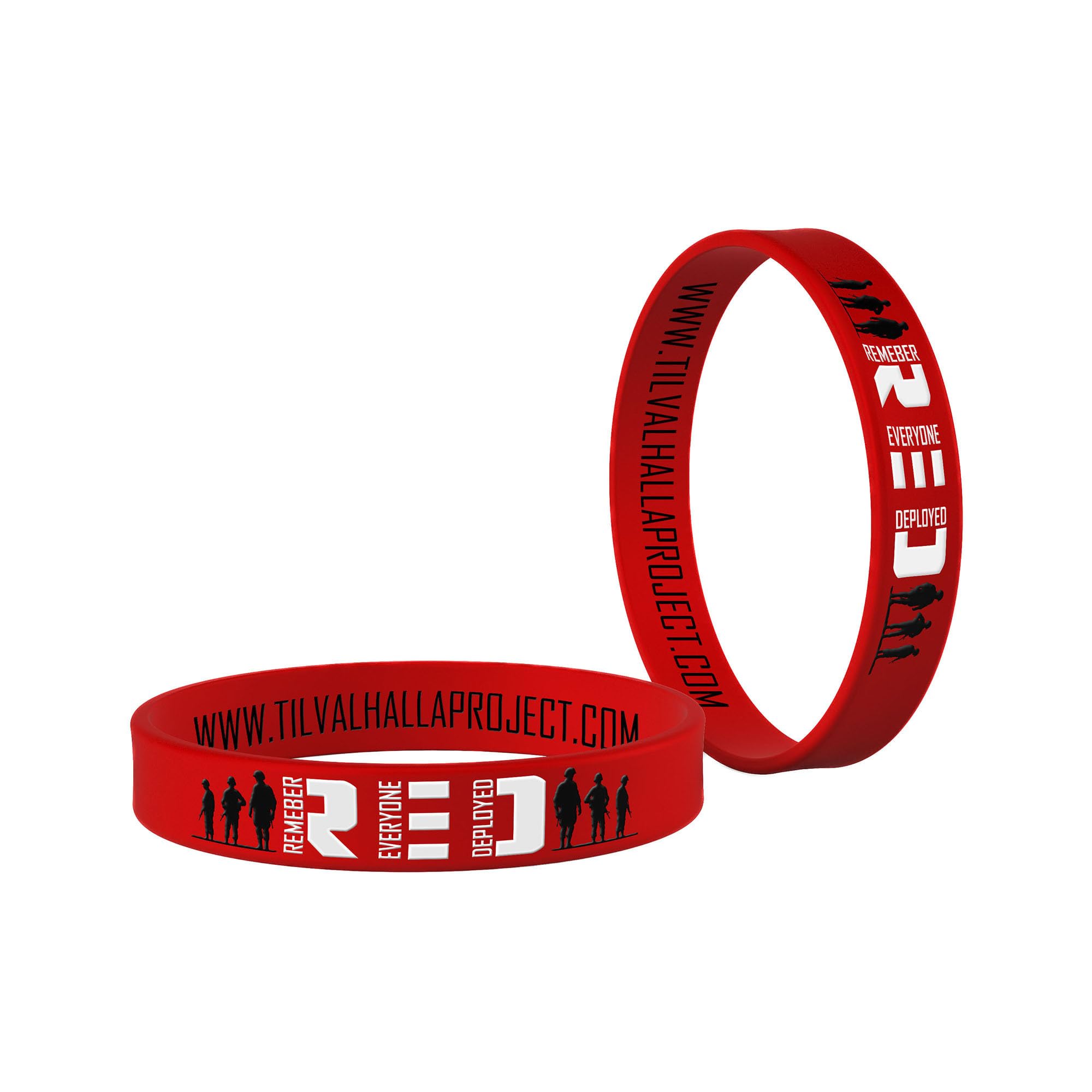 Silicone Bracelets | Rubber Bracelets for Men | Mens Jewelry for Gym & Fitness | Veteran Owned & Operated | Proudly Printed in the USA