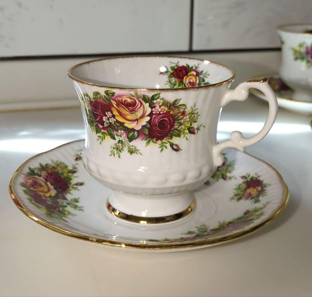 Amazon.co.jp: elizabethanカップソーサー 5脚セット イギリス製 