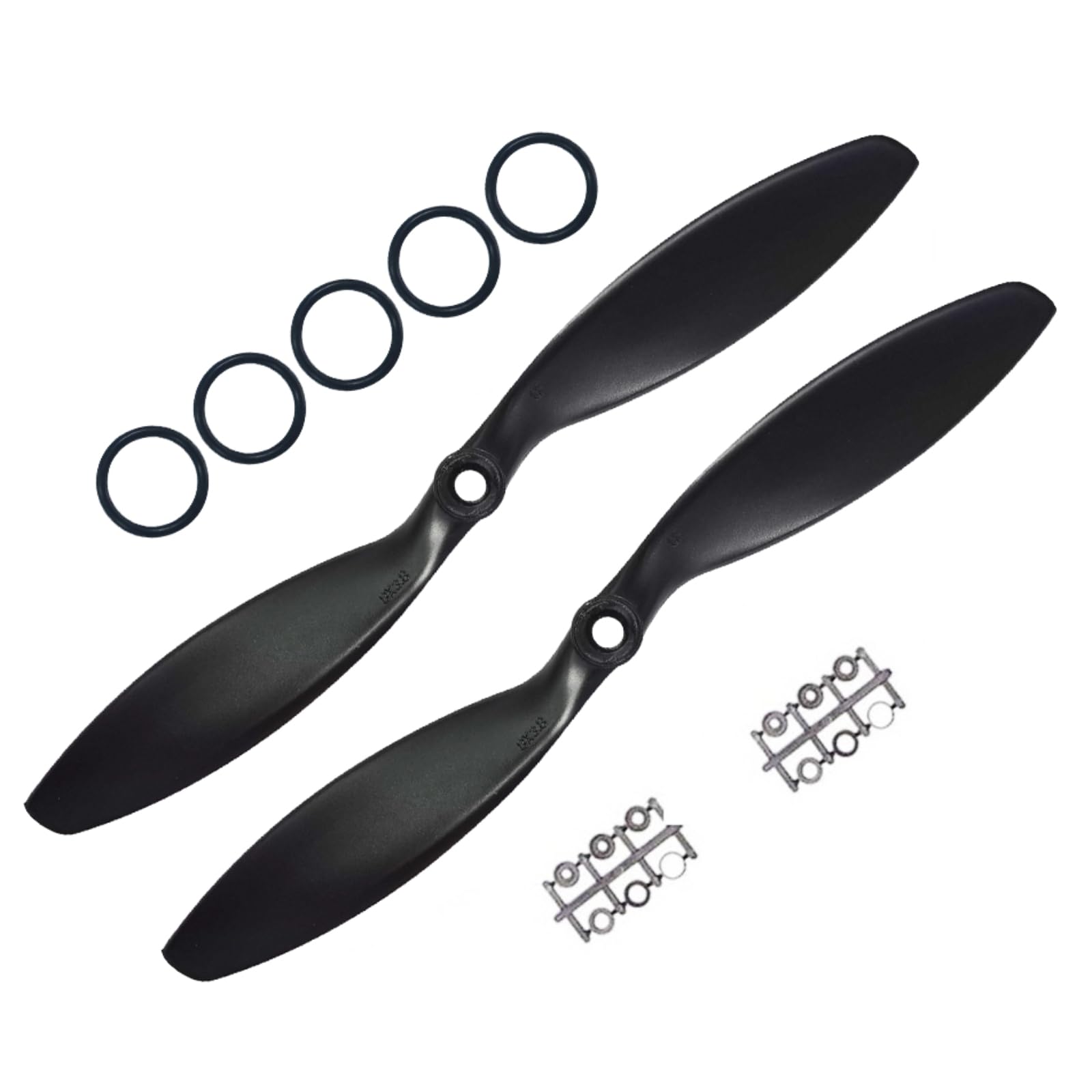 Radiolink A560 Original 2Pcs 8" Propellers GEMFAN 8038 CCW Wing Props Replacement Accessories for RC Drone, Airplane (Set of 2)