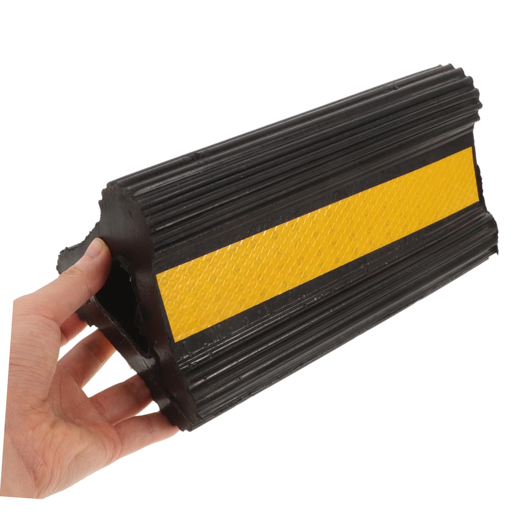 PRETYZOOM Calzos para Ruedas De Goma Antideslizantes 210x115x105 Mm, Juego De Par para Camiones y Remolques, Uso Rampas y Estacionamiento, Compatibles con Vehículos Pesados y Autocaravanas