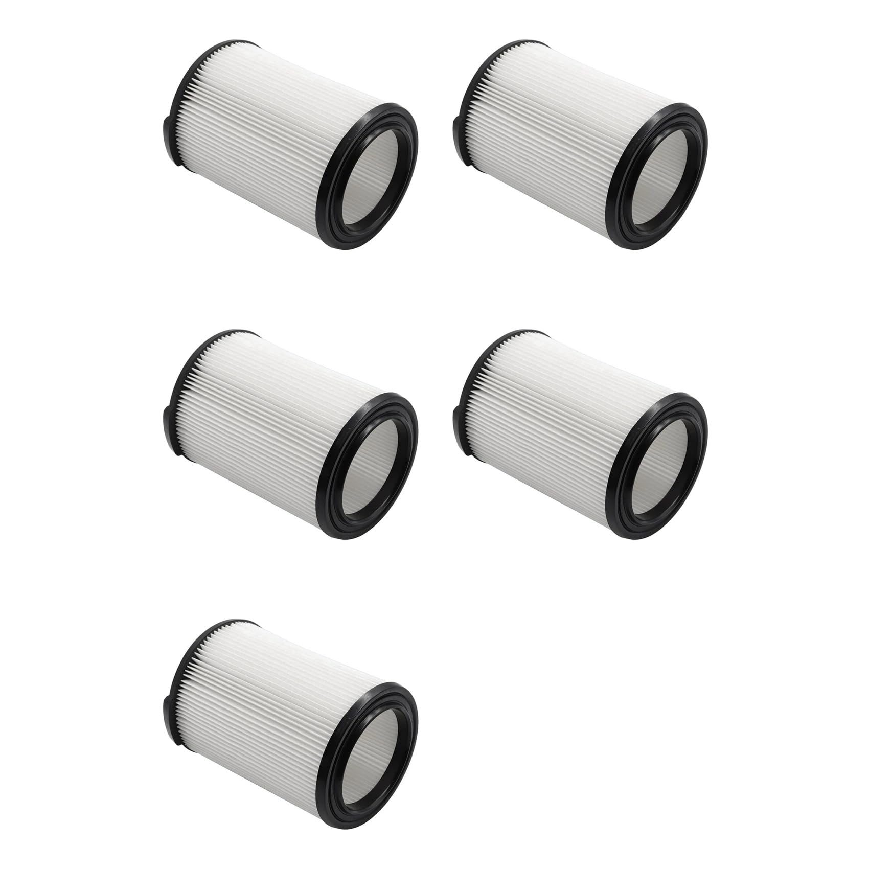 Hndhbfgrt 5X Standard Wet/Dry Vac HEPA Filter Replacement Washable for VF4000 Vac 5-20 Gallons Vacuum Cleaner Filter