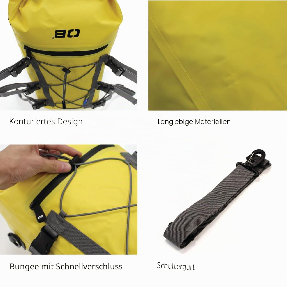 OverBoard 100% Waterproof Kayak / SUP Deck Dry Bag - 20 Litres