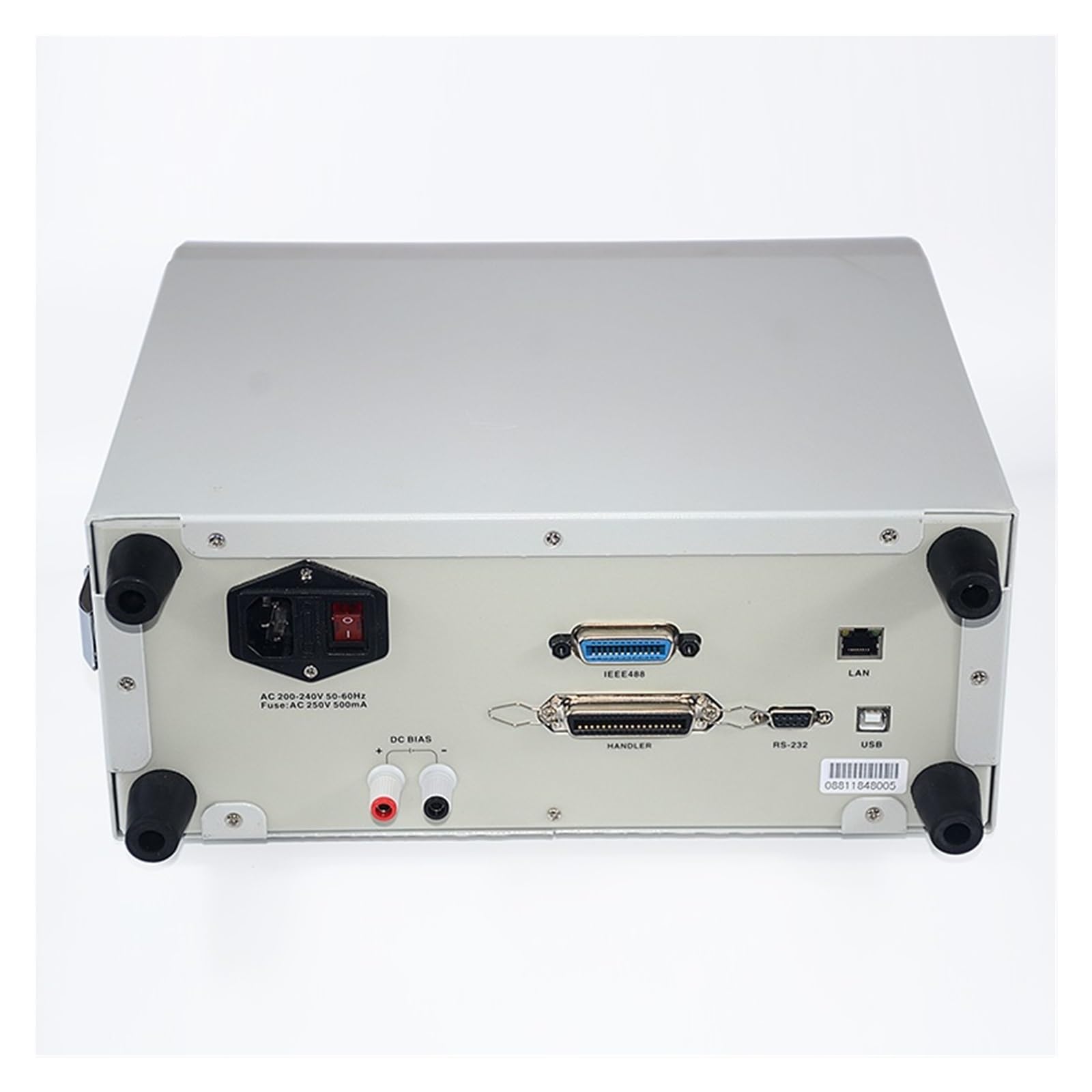 Tester LCR Benchtop Digital Bridge 100 KHz-1 MHz Desktop LCR Tester Messgerät Kapazität Widerstand Impedanz Induktivität Messung(ET3505-500kHz)