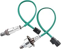 HTMXJA 2Pcs Upstream & Downstream O2 Oxygen Sensors for 2008-2012 Honda Accord & 2009-2014 Acura TSX L4-2.4L OE#234-9091,234-4462