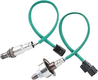 HTMXJA 2Pcs Upstream & Downstream O2 Oxygen Sensors for 2008-2012 Honda Accord & 2009-2014 Acura TSX L4-2.4L OE#234-9091,234-4462