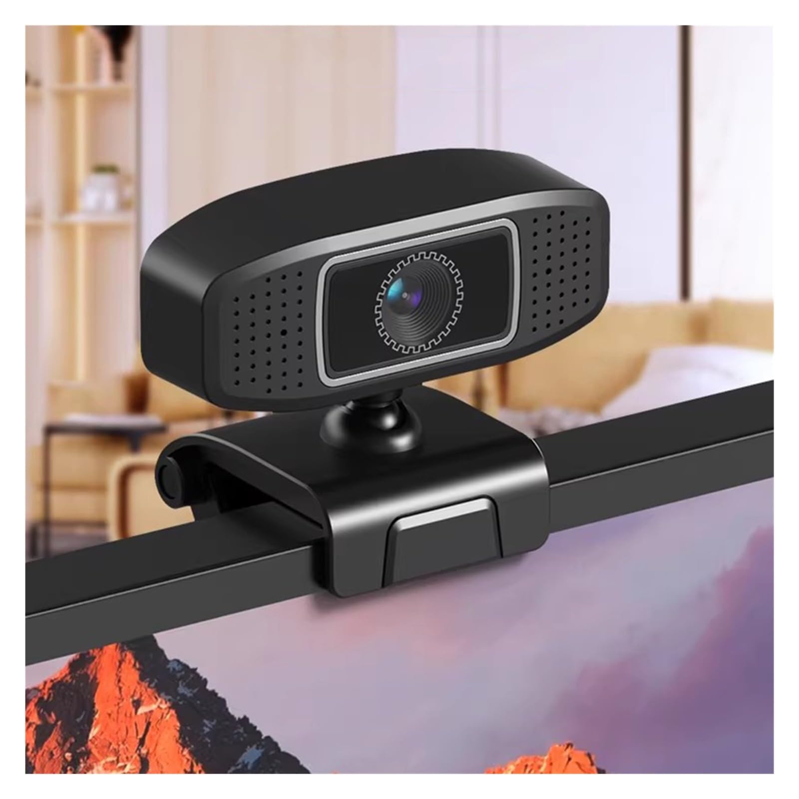 WIGSELBL Webcam with Microphone,Desktop Monitor Webcam Widescreen USB Computer Camera,Streaming Mic Web cam for Online Calling/Conferencing(Style-1)-image-47