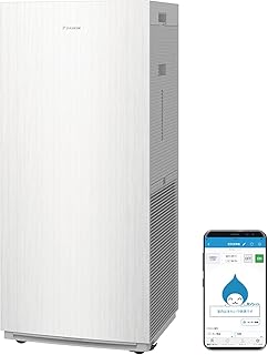 ダイキン【2026年モデル】加湿 空気清浄機 ハイグレード MCK906A 41畳 10年間フィルター交換不要 広いリビング お手入れ簡単 静音 スマホ対応 キャスター付 ペットの毛･ニオイ対策 花粉 ハウスダスト ウイルス 脱臭 アレルゲン（ﾀﾞﾆ､ｶﾋﾞ）清潔加湿（ホワイト）