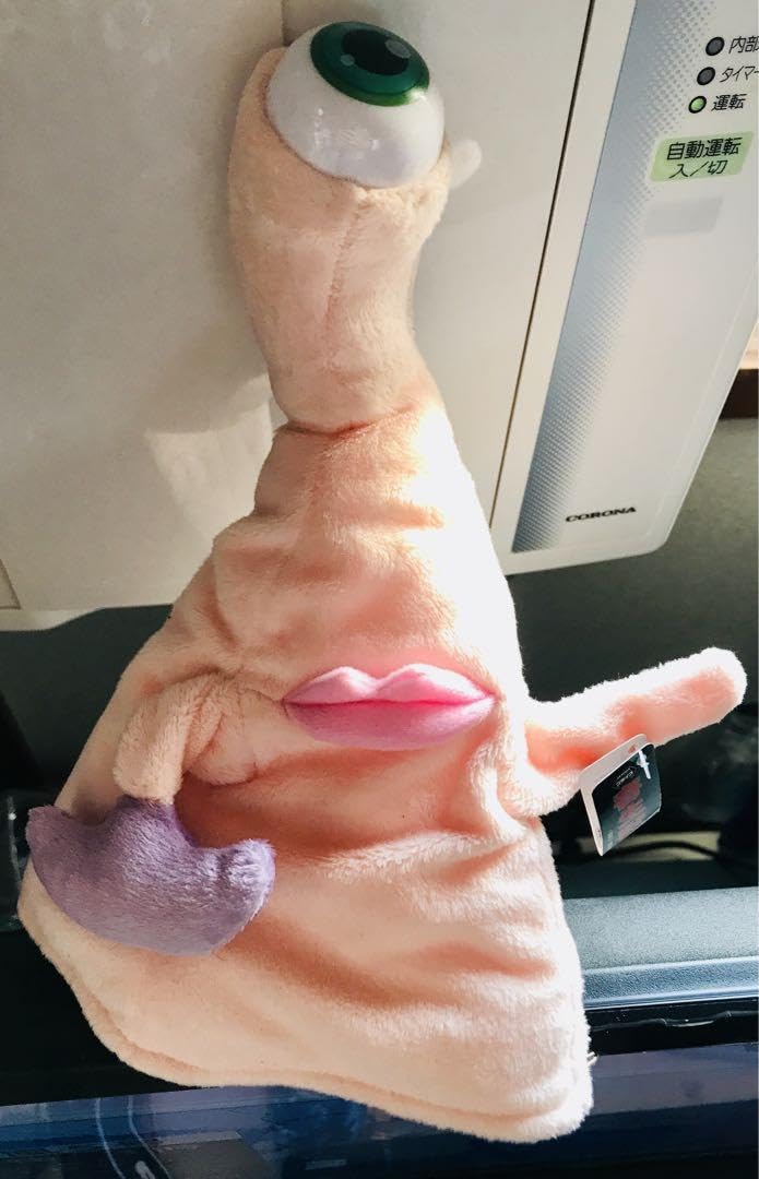 寄生獣のぬいぐるみ 指人形