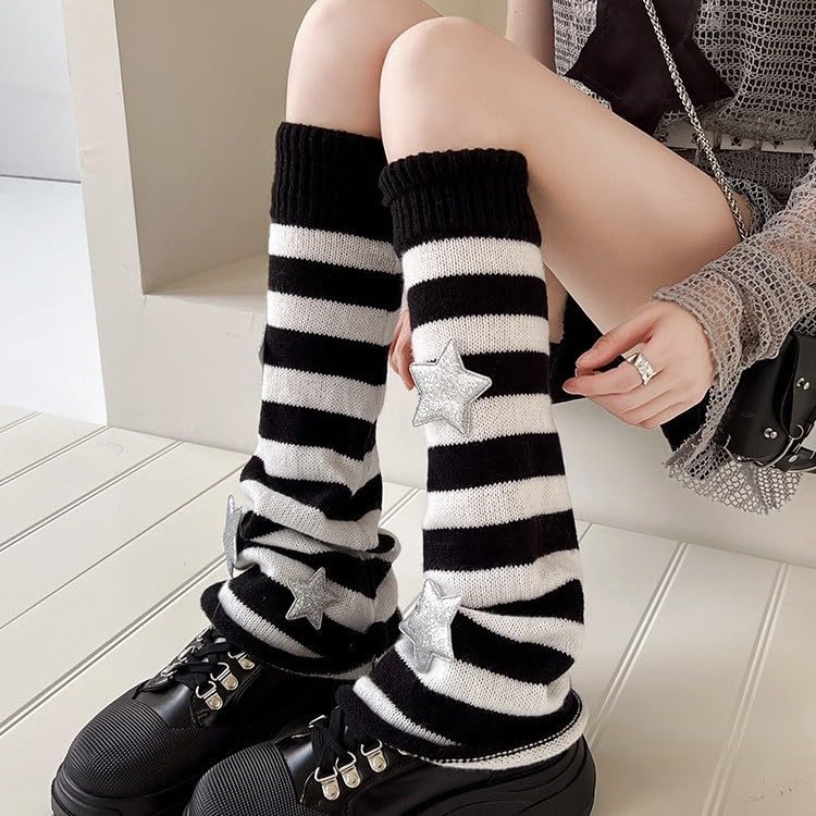 Image of Sexybody Women's Leg Warmers Fashion Knit Warmers Long Socks Cute Y2K Kawaii Japanese Lolita Harajuku Accessories for Girls