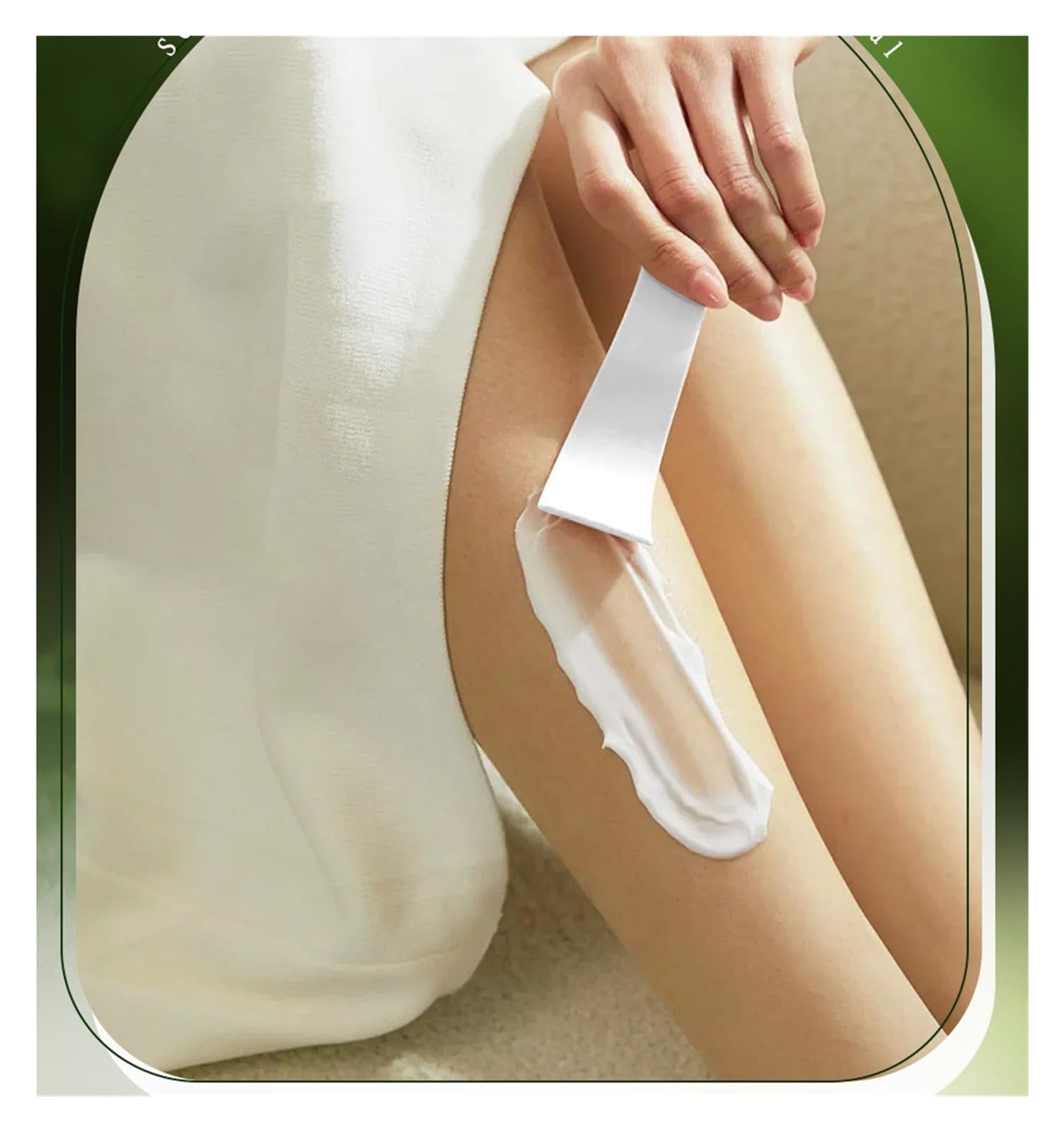 Crema depilatoria detergente for la pelle liscia come seta da donna | Pulizia profonda, nutriente e idratante(3pcs)