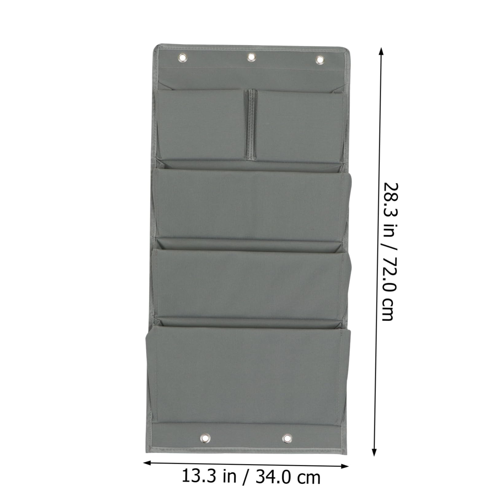 Organizer da Porta 5 Tasche, Tessuto Oxford 600d, Grande Capacità, da Appendere Dietro la Porta per Camera da Letto e Bagno