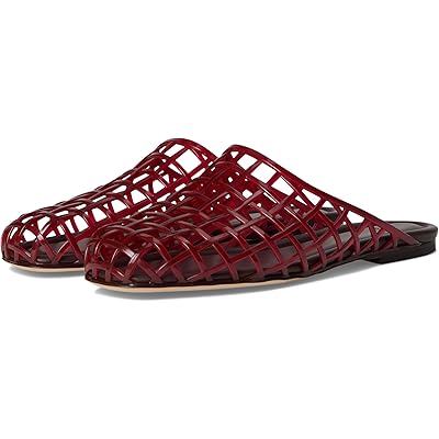 Vince Barcelona Jelly Mule/Clog Shoes poppy red