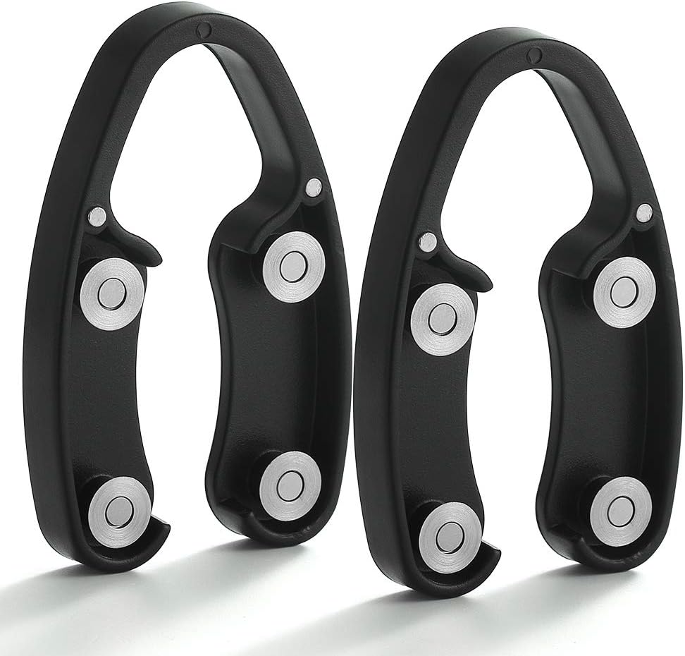 2 Pack Design Wine Foil Cutter, Wine Bottle Opener Accessory, Gift for Wine Lovers by YWQ, Black