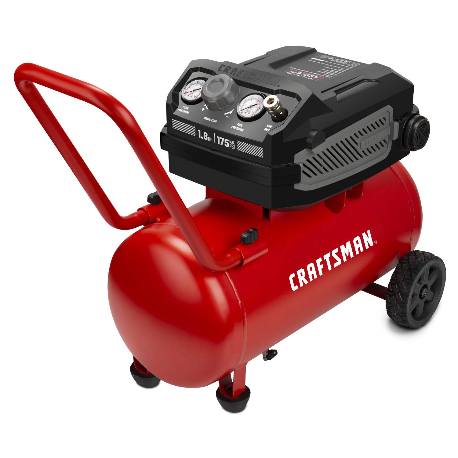 Craftsman HARD Air Compressor, 10 Gallon 1.8 HP 175 PSI, 4.0CFM90PSI