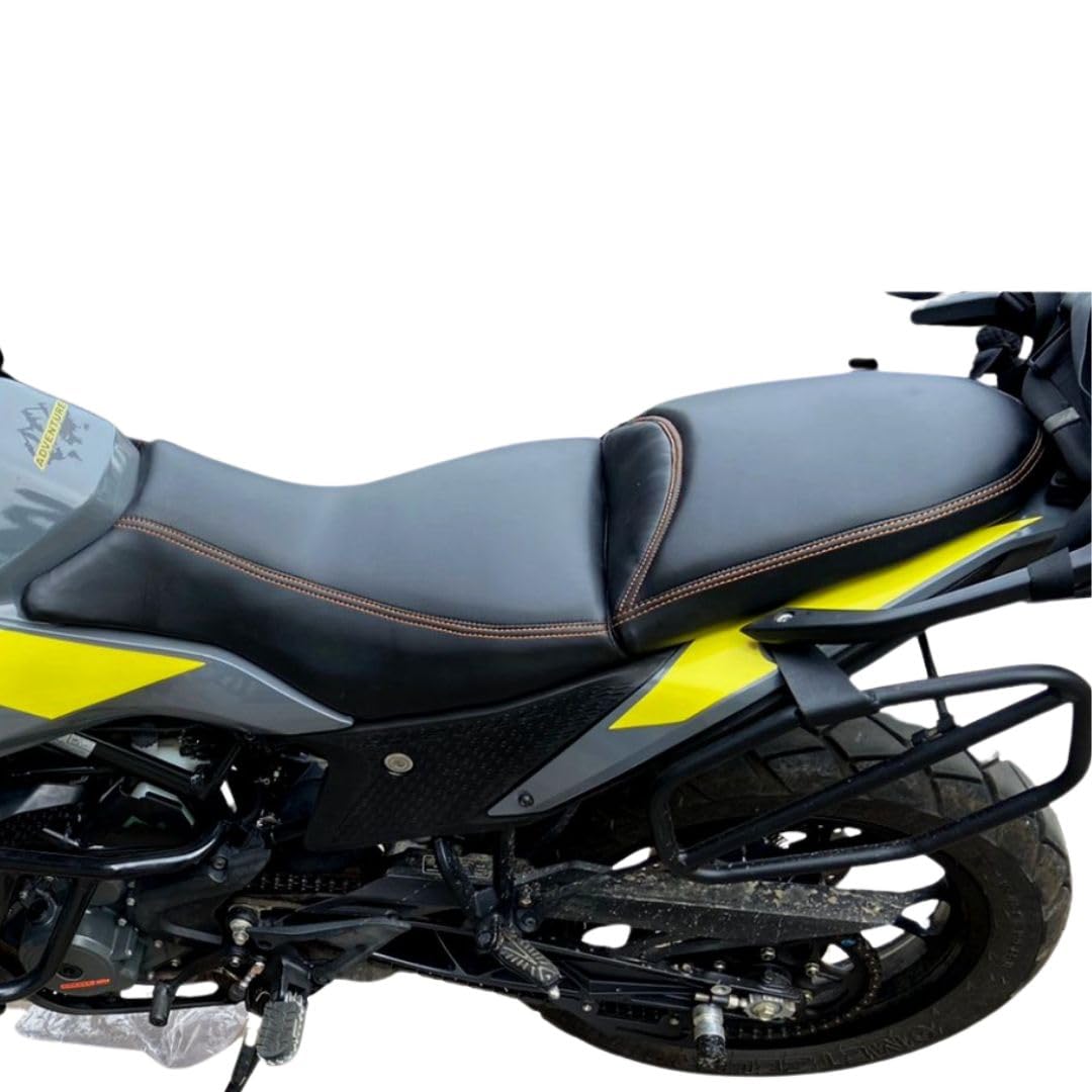 Sahara Seats Compatible with KTM 390 Adventure/390 Adventure X/250 Adventure Cushion Seat Cover Black