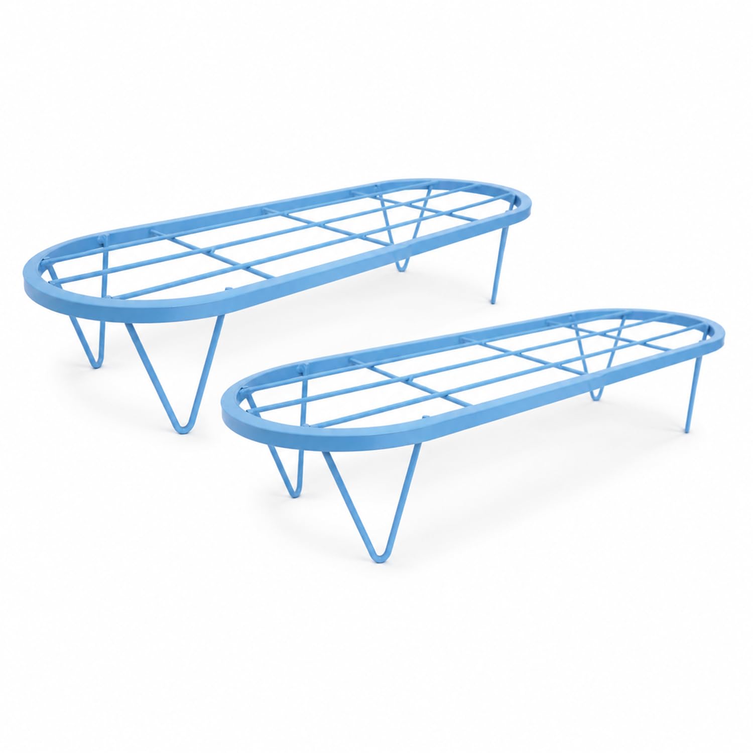 BonKaso Metal Plant Stands - 4 Pack, Outdoor & Indoor -13