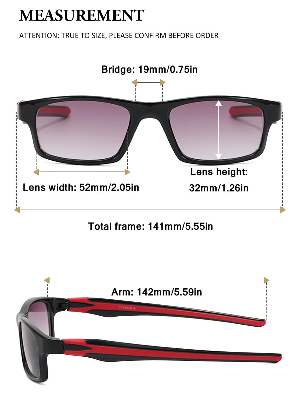VEVESMUNDO Sonnenlesebrille Sport Damen Herren Lesebrille | Sportliche Rechteckig Sonnenbrille Getönt Lesehilfe Anti Blaulicht kunststoff Lesesonnenbrille mit Sonnenschutz