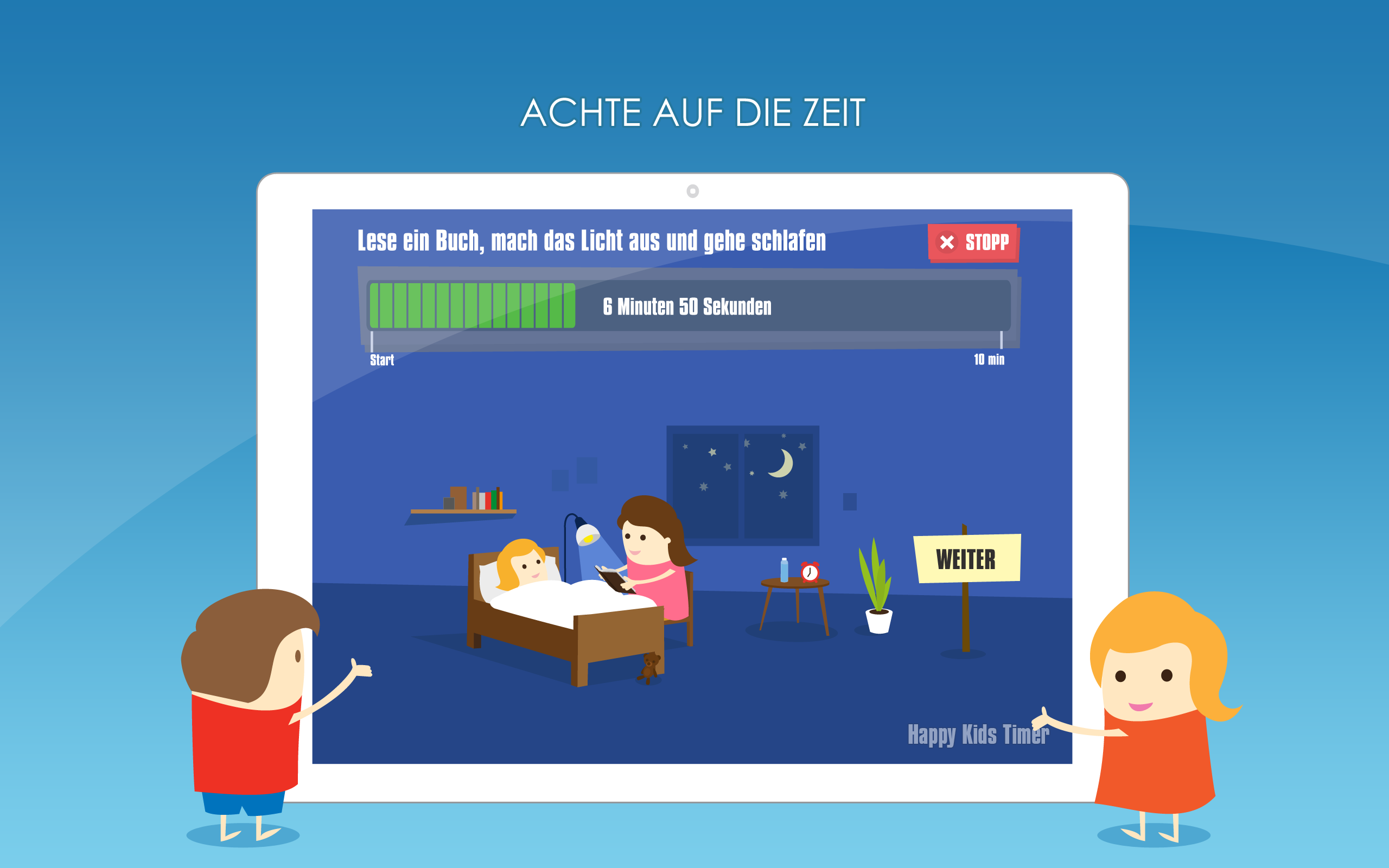 Happy Kids Timer - Lern- und Motivations-App für Kinder, die ihnen bei ...