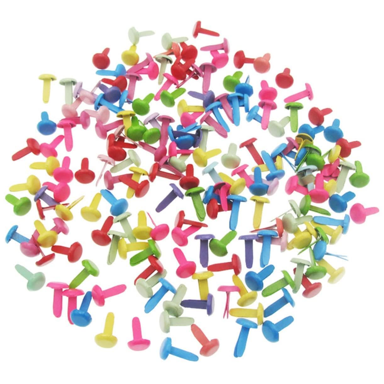 Mini attaches parisiennes en métal pour réussir vos albums de scrapbooking et tampons