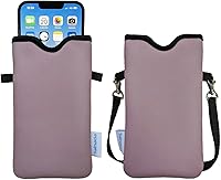 Vista 8 de Tainada Funda de neopreno para teléfono para hombres y mujeres con correa cruzada/cordón para el cuello para iPhone 17/16/15 Pro Max, Air, 16/15