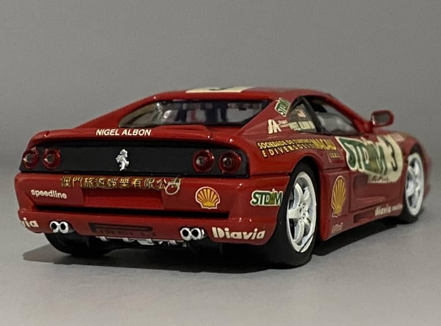 Amazon | Bang 1/43 Ferrari F355 Challenge Grand Prix Macau