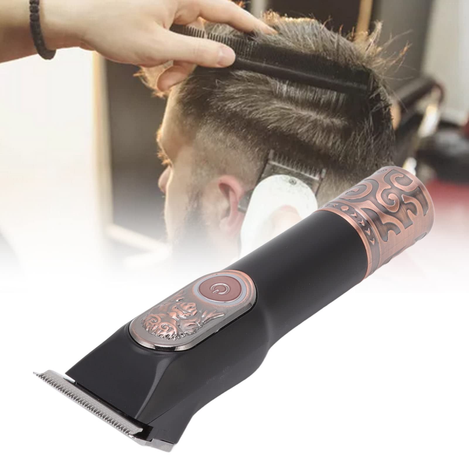 Mbeysaq Electric Hair Trimmer Kit with Premium Blades & USB Charging, Multifunctional Beard Trimmer Hair Clippers Set for Home Use