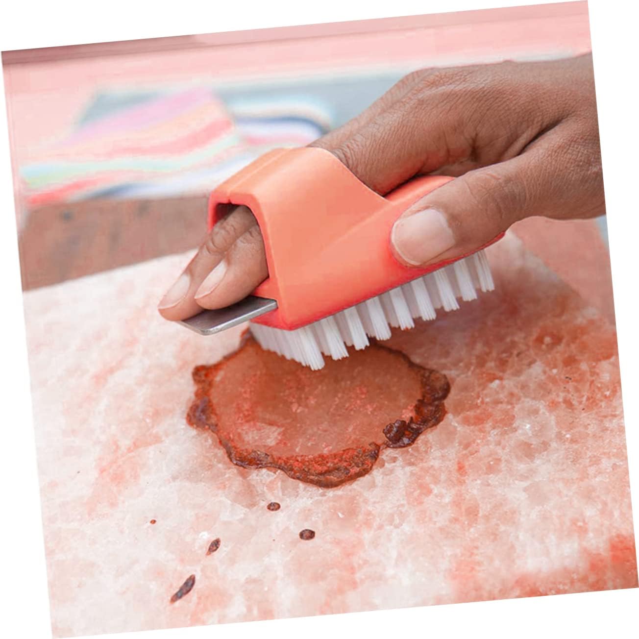 PRETYZOOM 2pcs Grill BBQ Cleaner Brush Scraper BBQ Cleaning Tool Long Handle Grill Brush Compact Accessories for Easy Cleaning image 2