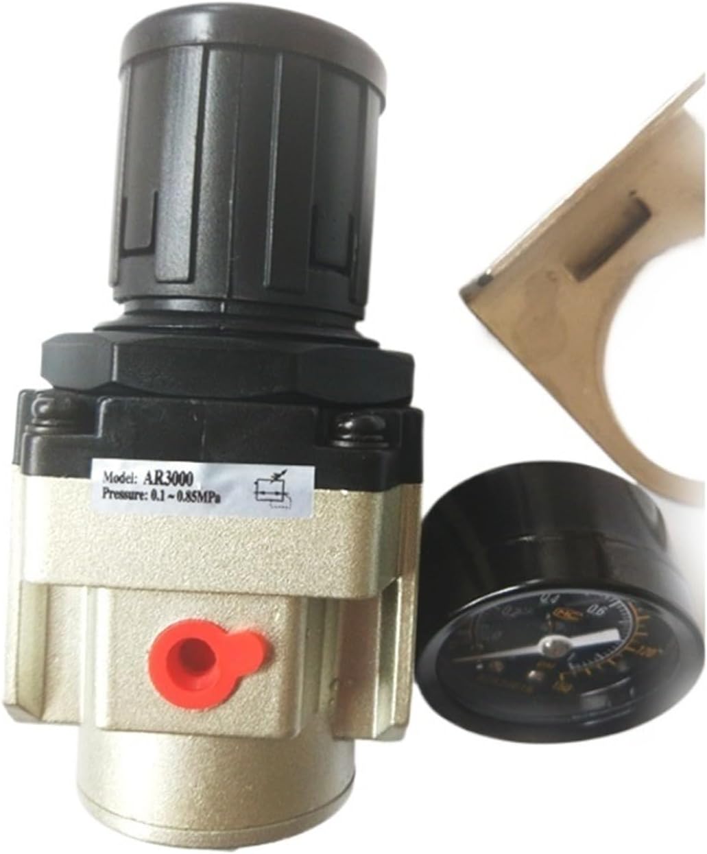 AR2000 Air Regulator Gauge 1/8 1/4 3/8 1/2 3/4 1 inch Air Equipment Units Air Valve(AR4000-03 BType G3-8)
