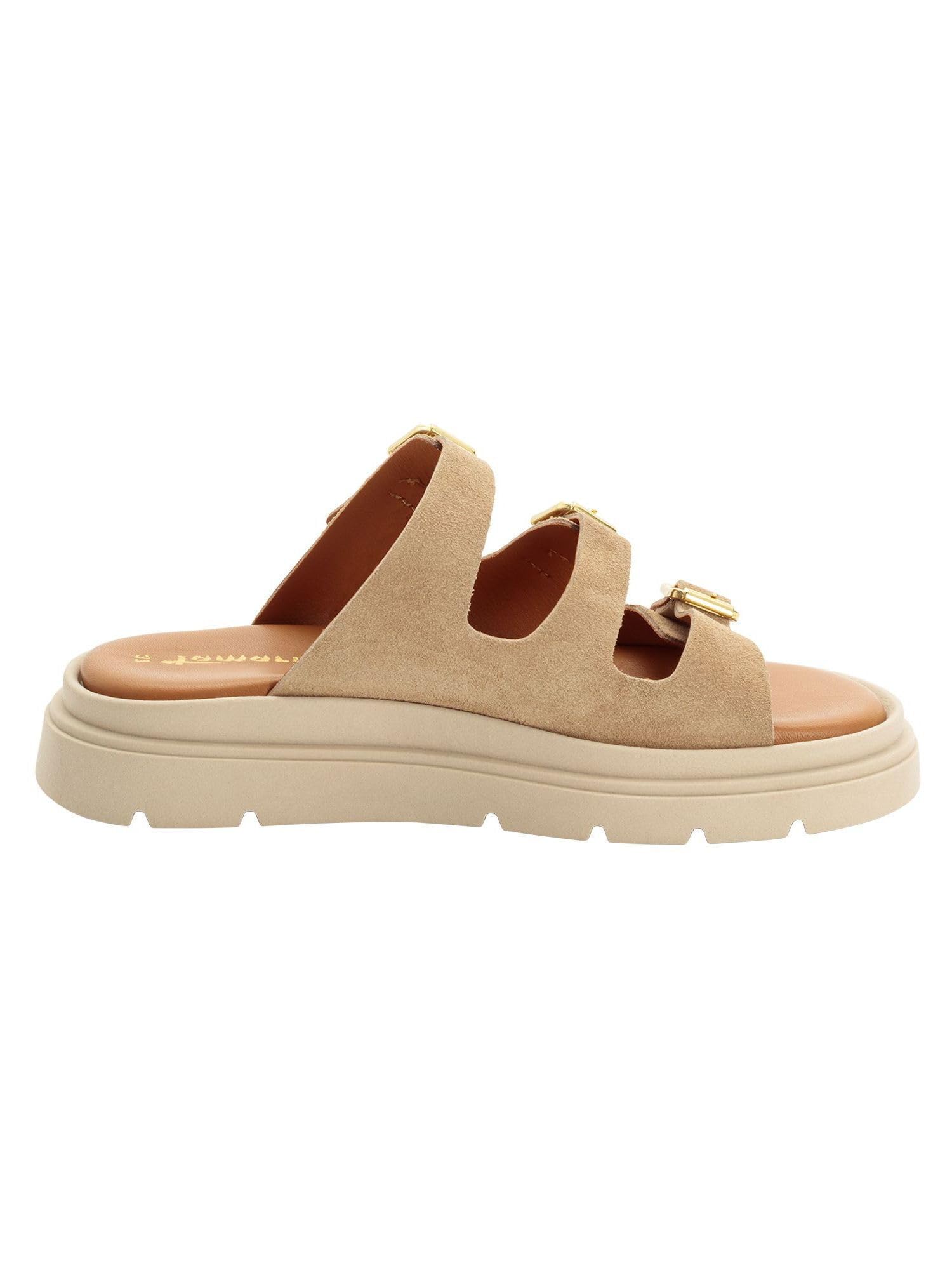 Tamaris Mule Femme à Talon compensé en Cuir