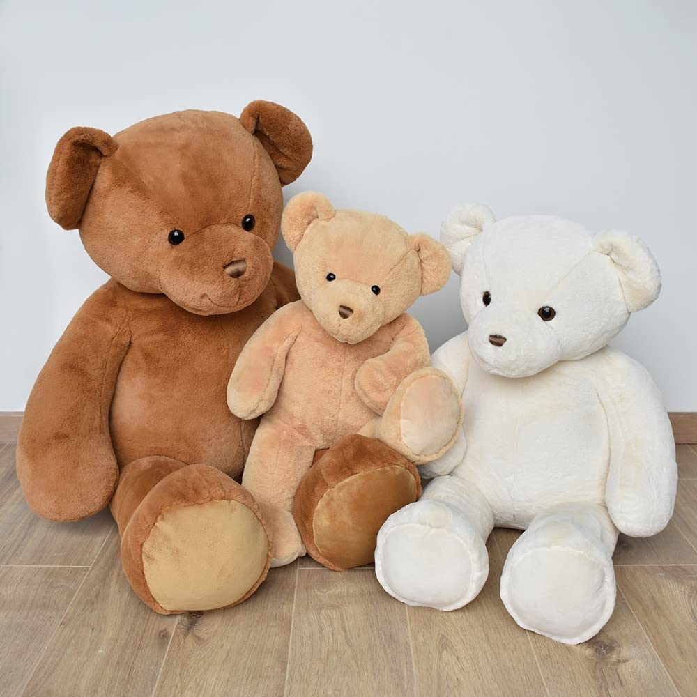 Histoire d'Ours Peluche Tit Marron 135 cm Très Grande
