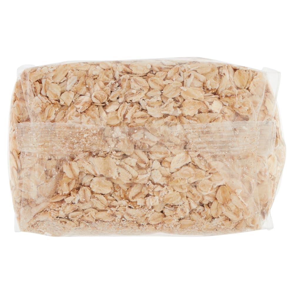 Italian Gourmet Náttúra Italian Gourmet Fiocchi di Avena Integrali BIO 12 x | Da agricoltura biologica, aus kontrolliertem Anbau, ideale per colazione, Gesamtnettogewicht 6 kg + Kostenlos Polpa 400g