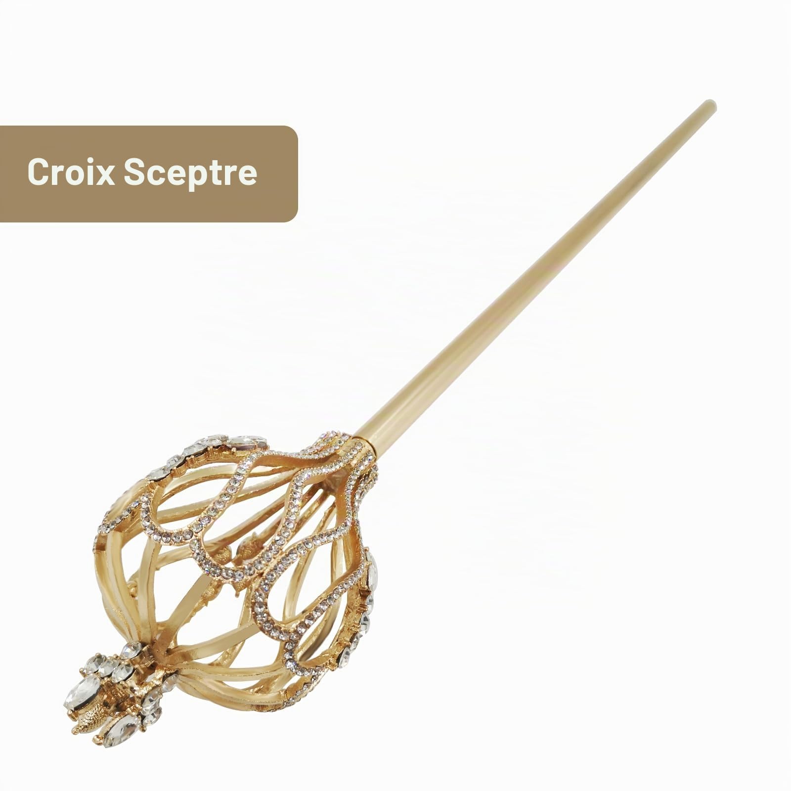 Costume de reine roi sceptre baguette magique baguette magique baguette magique jeu de rôle déguisement fête bal cosplay sceptre pour adultes