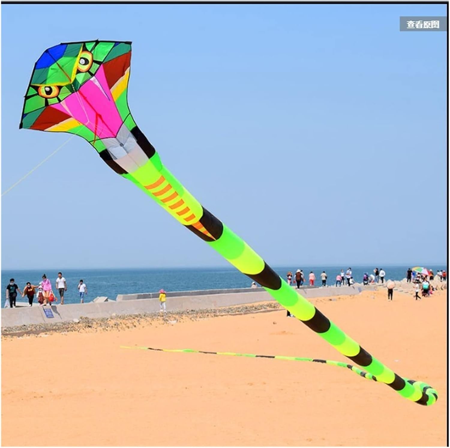 FaNGFaNGFa Giant Kite, 100m Cobra Kite Snake King Large