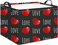 Vista 44 de Cesta de almacenamiento rectangular verde, cesta de ropa con asas, caja de almacenamiento plegable, cesta de regalo, decoración de habitación