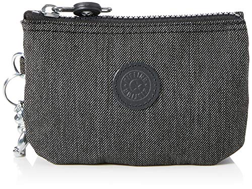 Kipling Creativity S, Pouches/Cases para Mujer, Black Peppery, 4x14.5x9.5 cm (LxWxH)