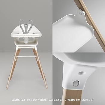 Amazon.com : Stokke Clikk High Chair, White - All-in-One