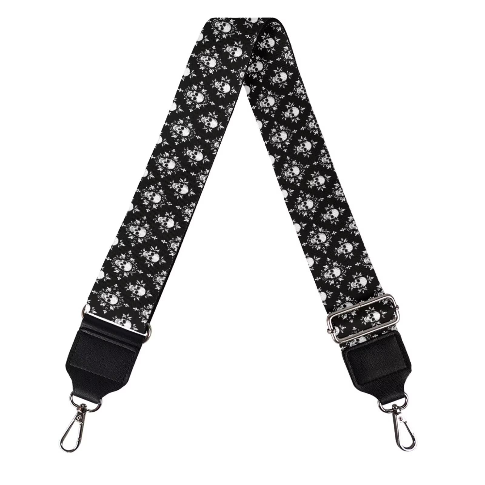 Xoenoiee Print Purse Strap Replacement Crossbody for Women Men Adjustable Wide Strap for Purses Shoulder Canvas Bag