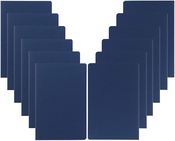 24 Pack 5.5x8.3 inch A5 Line College Ruled Notebook Journals